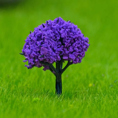Gift To Love | Artificial Miniature Purple Colour Tree 1pcs | Code : 001-40PE