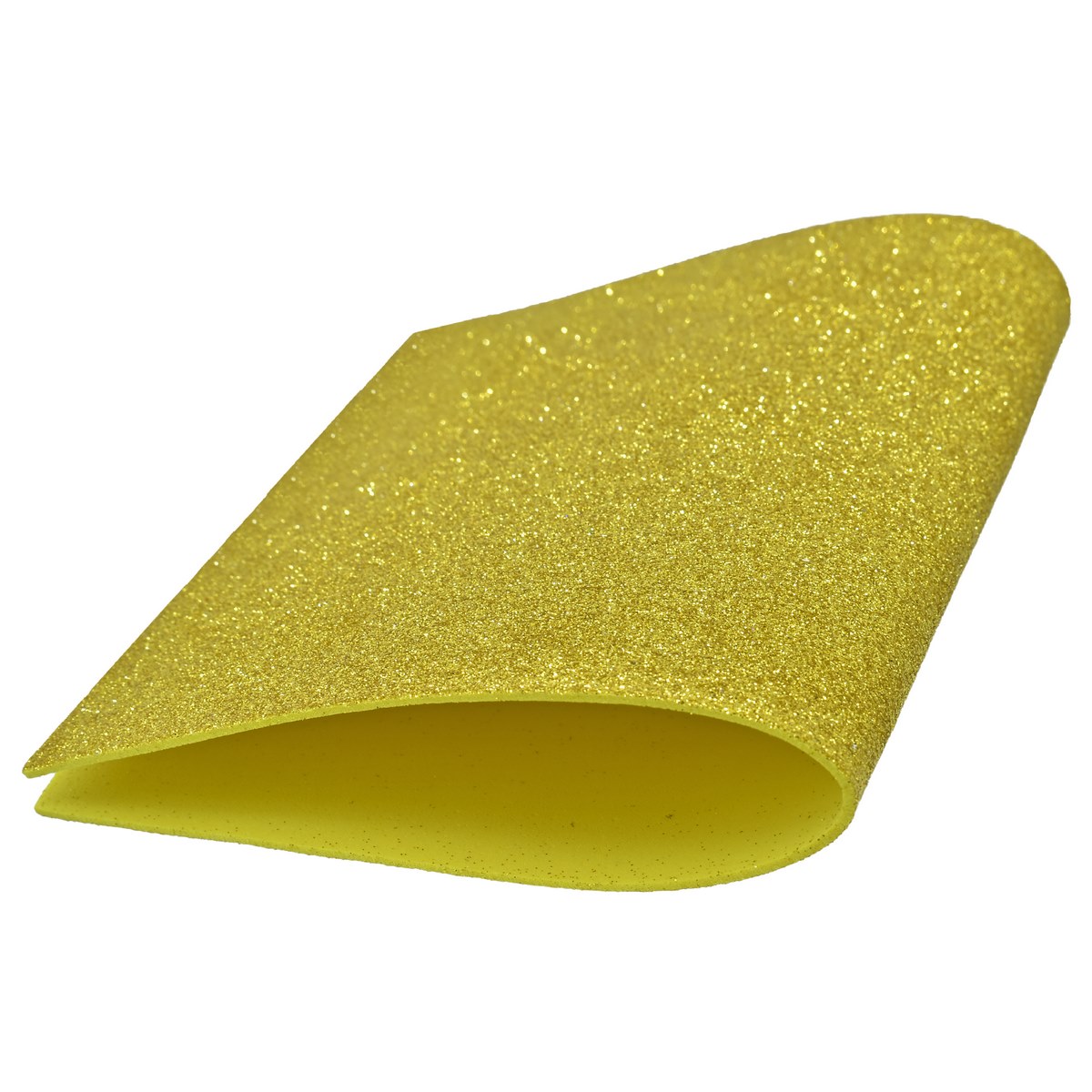 Gift To Love | A4 Glitter Foam Sheet Without Sticker | Color : Gold | Code : 00196GD