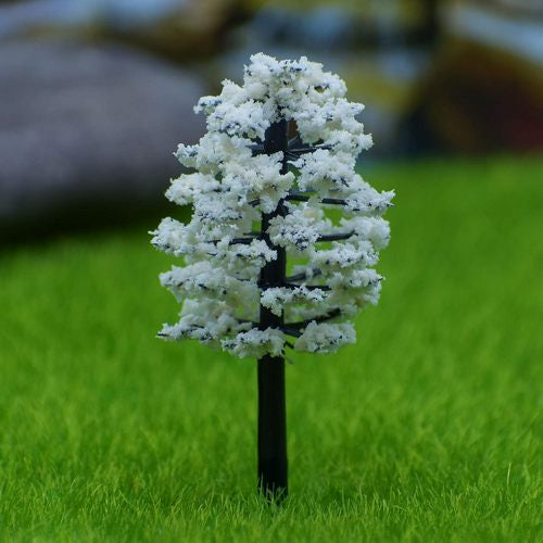 Gift To Love | Artificial Miniature Tree White 1pcs | Code : 002-80WE