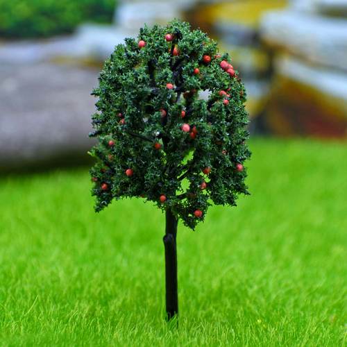 Gift To Love | Artificial Miniature Green Colour Tree 1pc | Code : 014-100TF