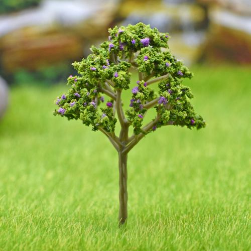 Gift To Love | Artificial Miniature Tree Two Tone Green 1 Pcs | Code : 018-80TTF