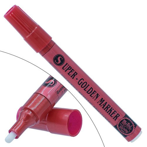 Gift To Love | Super Golden Marker Metal Shining Red Gold | Code : 1003-RGD