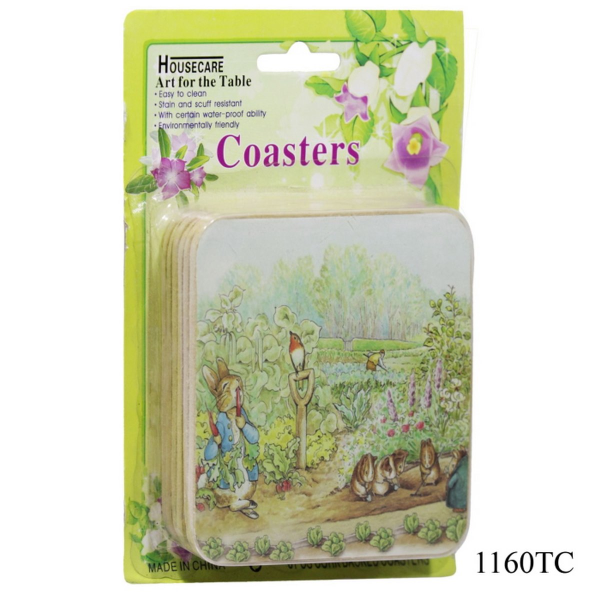 Gift To Love | Tea Coaster | Pcs : 6 Pcs Set | Code : 1160TC