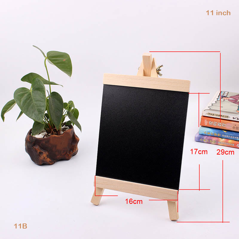 Gift To Love | Black Board With Easel | Size : 16 X 29 Cm | Code : 11B