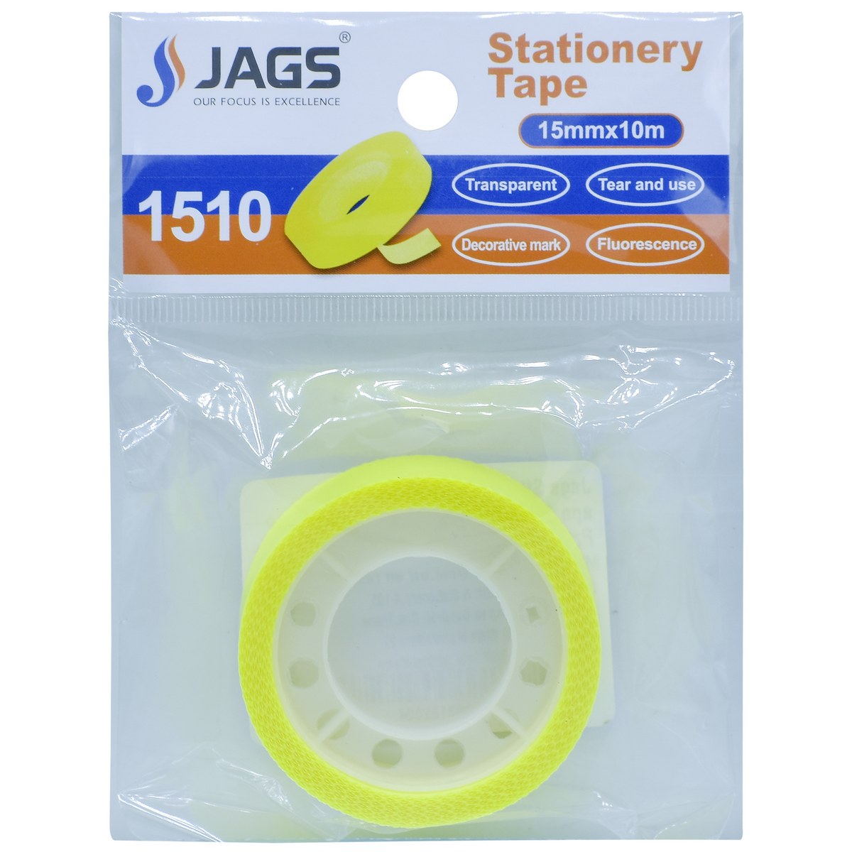 Gift To Love | Sticky Note Transparent Tape | Size : 15 Mm X 10 Mtr | Code : 1510