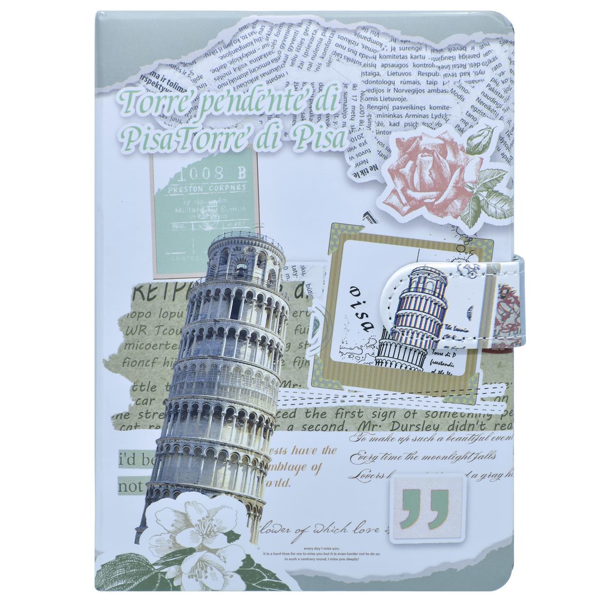 Gift To Love | Notebook Fancy Printed Vintage | Size : B6 | Code : 1956-5