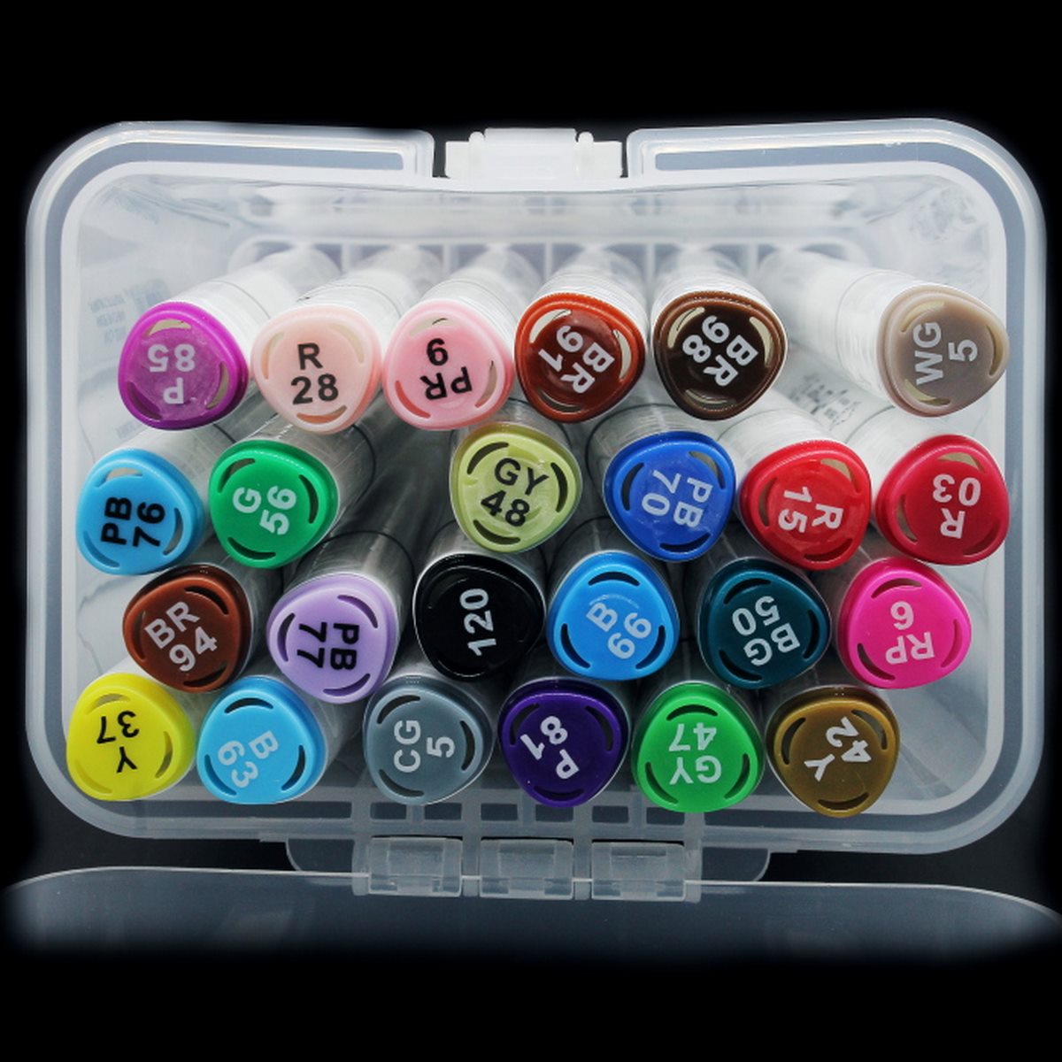 Gift To Love | Touch Marker 2 In 1 Pen Set With Box | Pcs : 24 Pcs | Code : 2588-24
