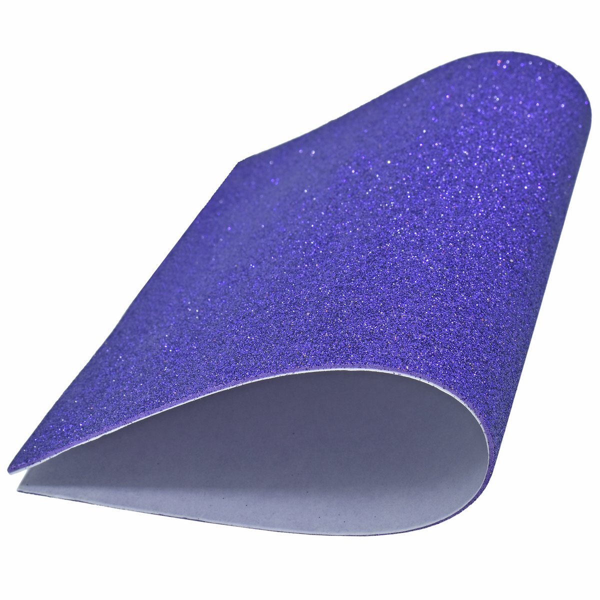 Gift To Love | A4 Glitter Foam Sheet With Sticker | Color : Dark Purple | Code : 26164DPE