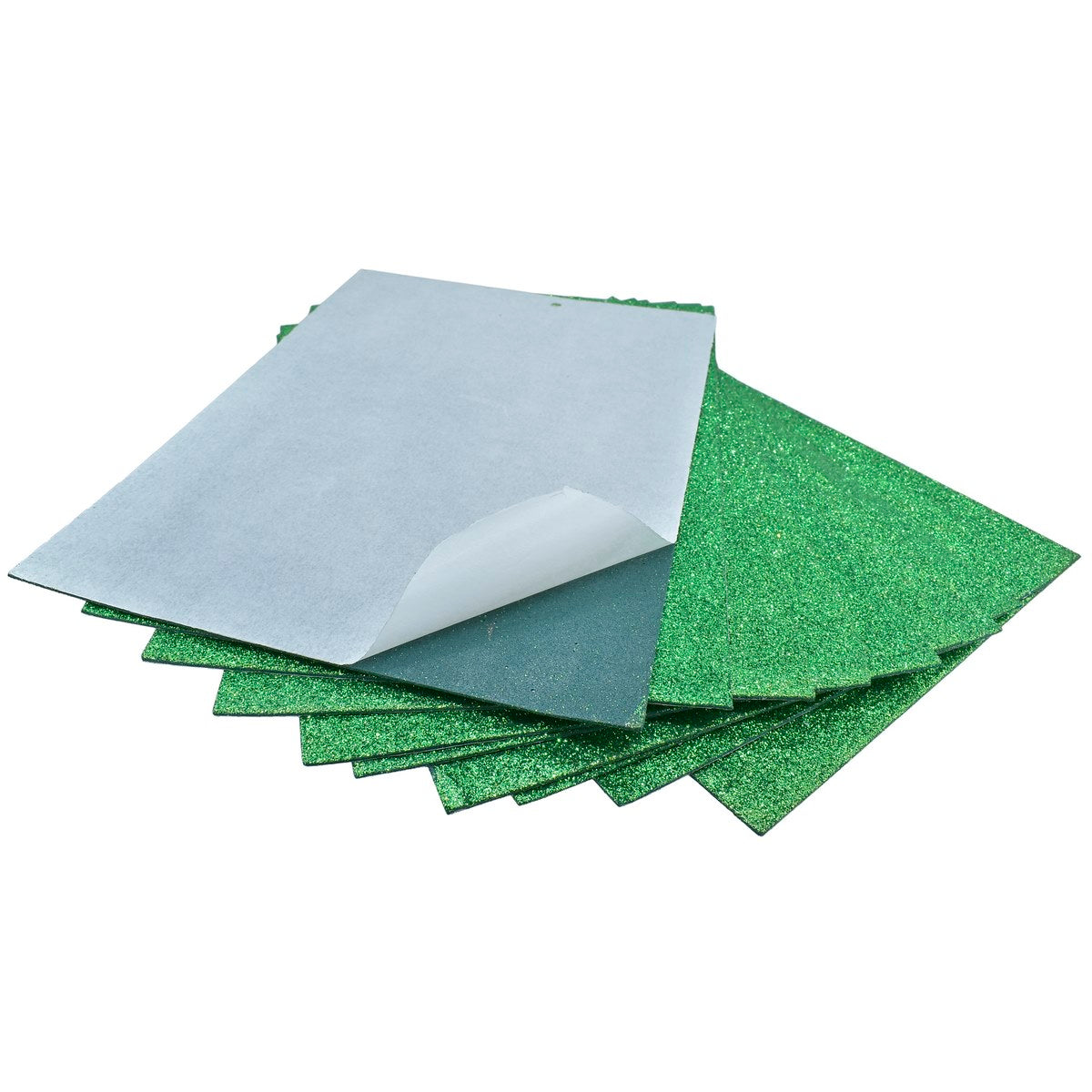 Gift To Love | A4 Glitter Foam Sheet With Sticker | Color : Light Green | Code : 26164LGN