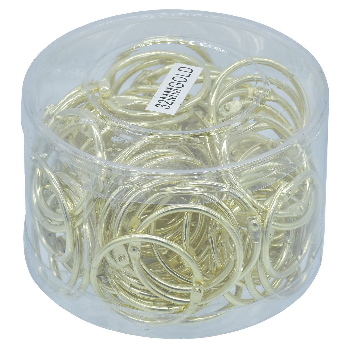 Gift To Love | Book Ring | Color : Golden | Size : 32 Mm | Pcs : 100 Pcs | Code : 32MMGOLD