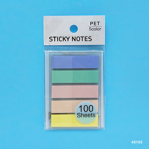 Gift To Love | Sticky Notes | Color : Pastel Color | Size : 12 X 45 Mm | Pcs : 5 | Code : 45153