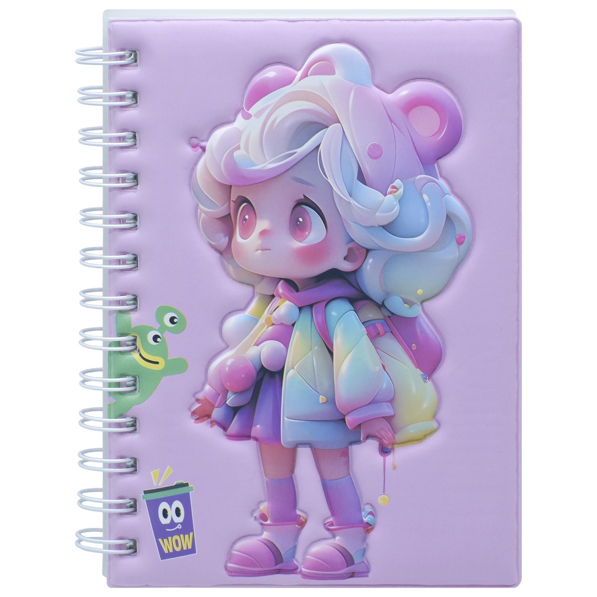 Gift To Love | Spiral Bound Notebook Diary Emboss Print | Size : B6 | Code : 5826-6
