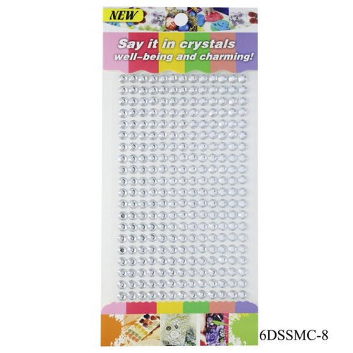 Gift To Love | Sticker Diamond 6mm 08 Silver | Code : 6DSSMC-8