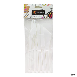 Gift To Love | Painting Knife Plastic | Pcs : 6 Pcs | Code : 6PK