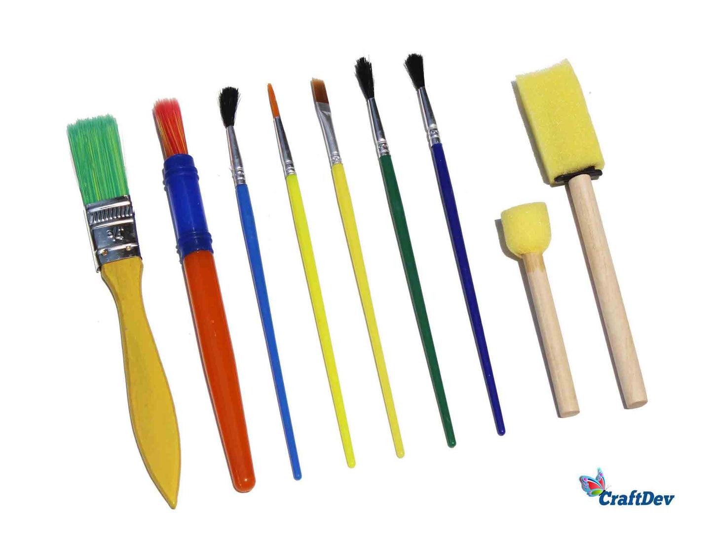 Gift To Love | Paint Brush And Art Tool | Pcs : 9 Pcs | Code : 9PB