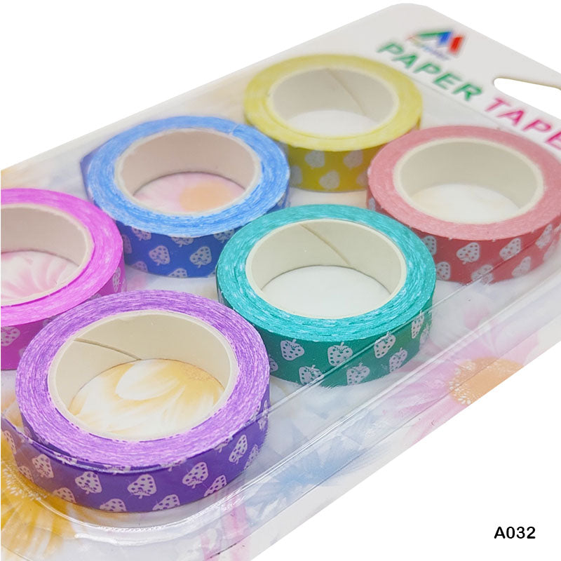 Gift To Love | Paper Tape | Size : 10 Mm | Code : A032