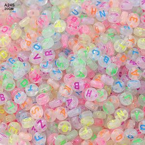 Gift To Love | Bracelet Beads Plastic | Pcs : 20 Gm | Code : A24S