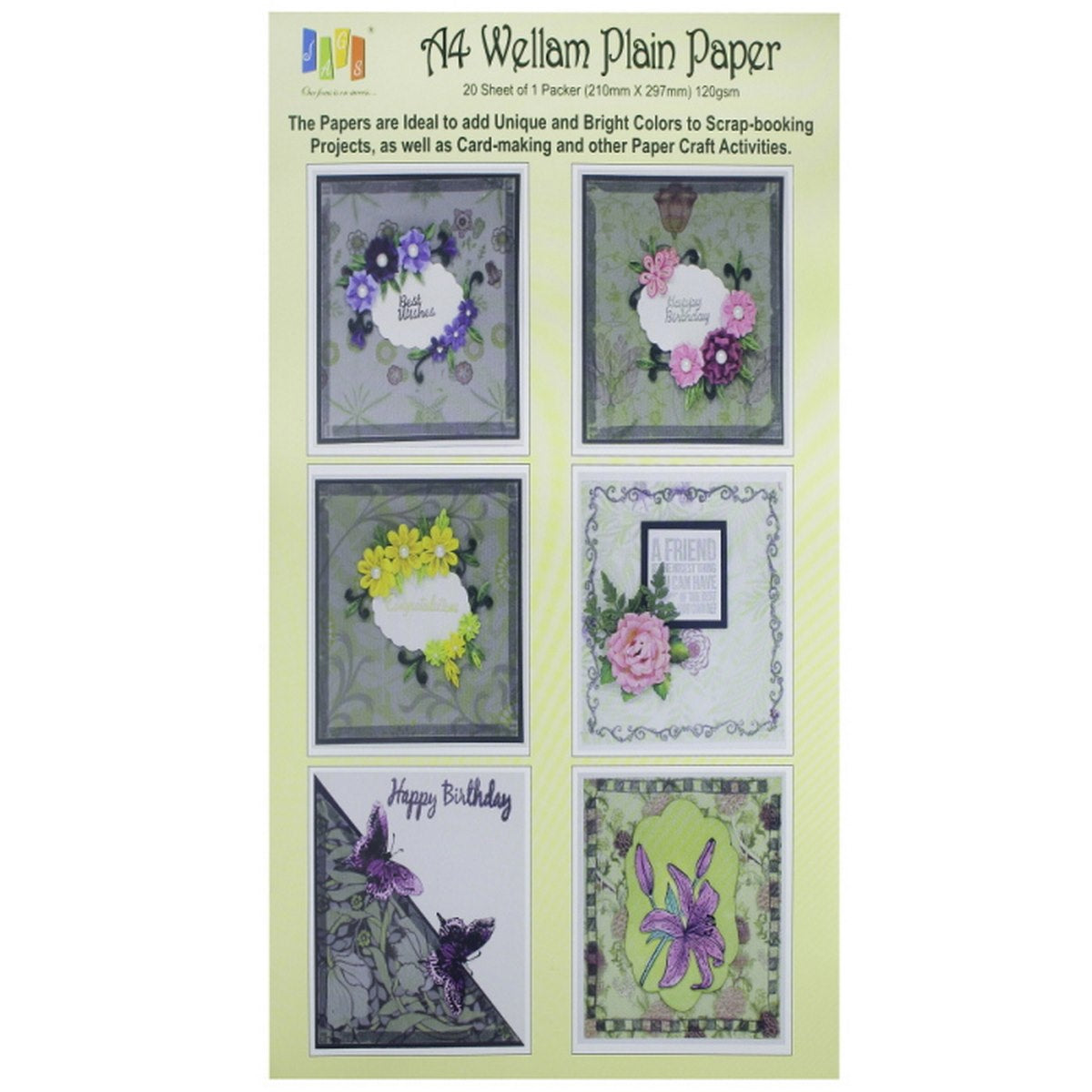 Gift To Love | Wellam Paper Plain A4 | Color : Brown | Size : A4 | Code : A4WPPBN