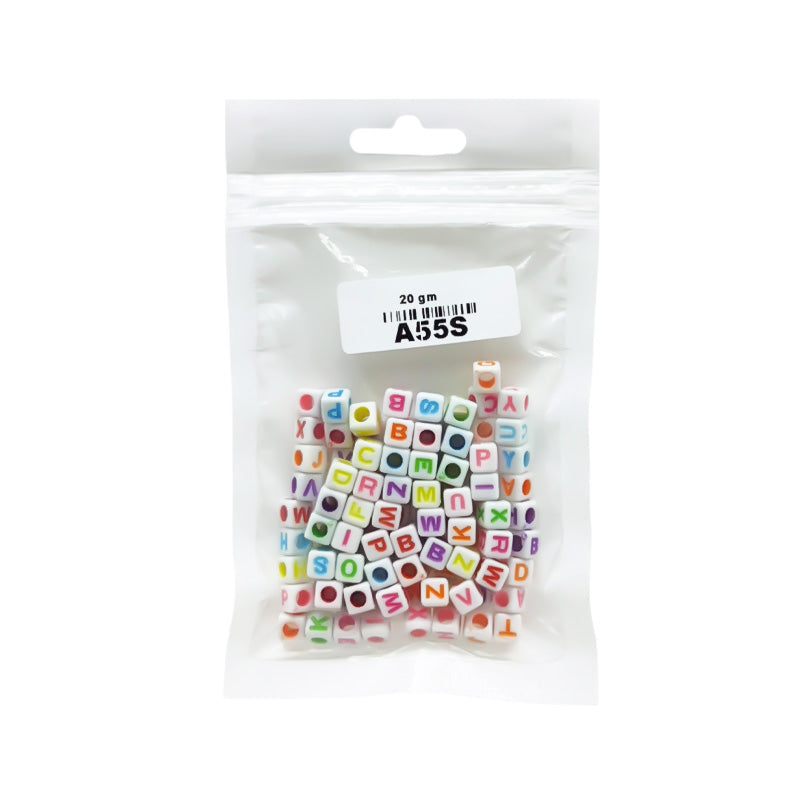 Gift To Love | Bracelet Beads Plastic | Pcs : 20 Gm | Code : A55S