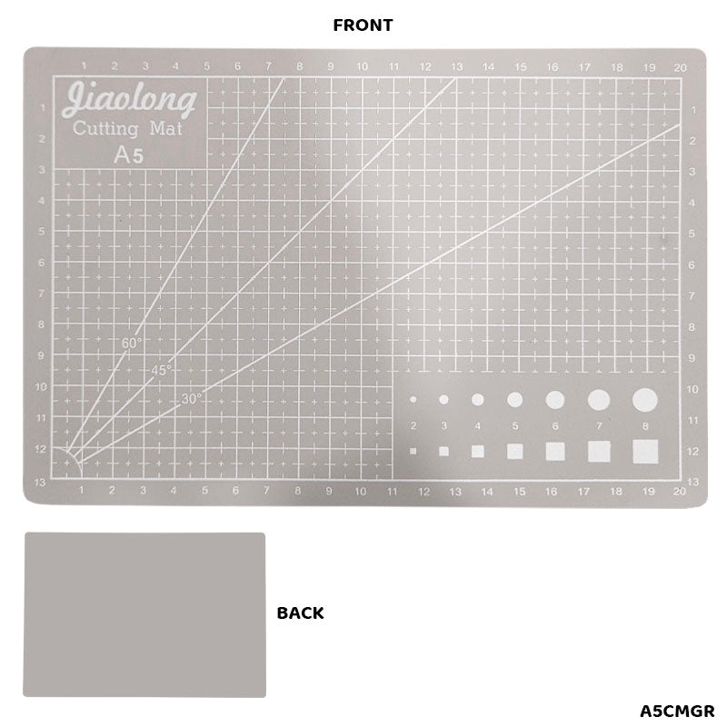 Gift To Love | Cutting Mat | Color : Gray | Size : A5 | Code : A5CMGR