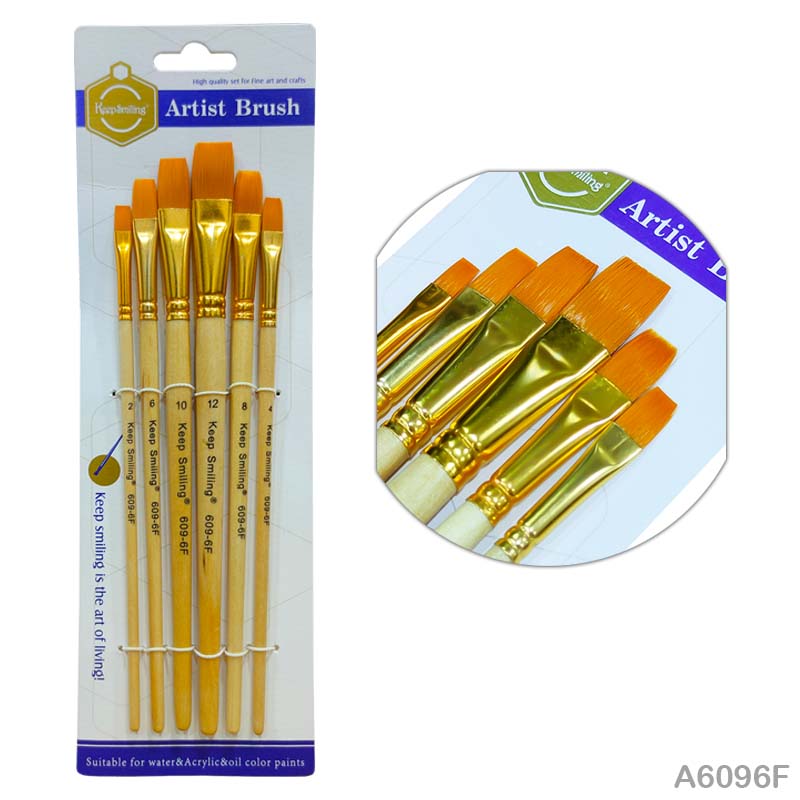 Gift To Love | Paint Brush | Pcs : 6 Pcs | Code : A6096F