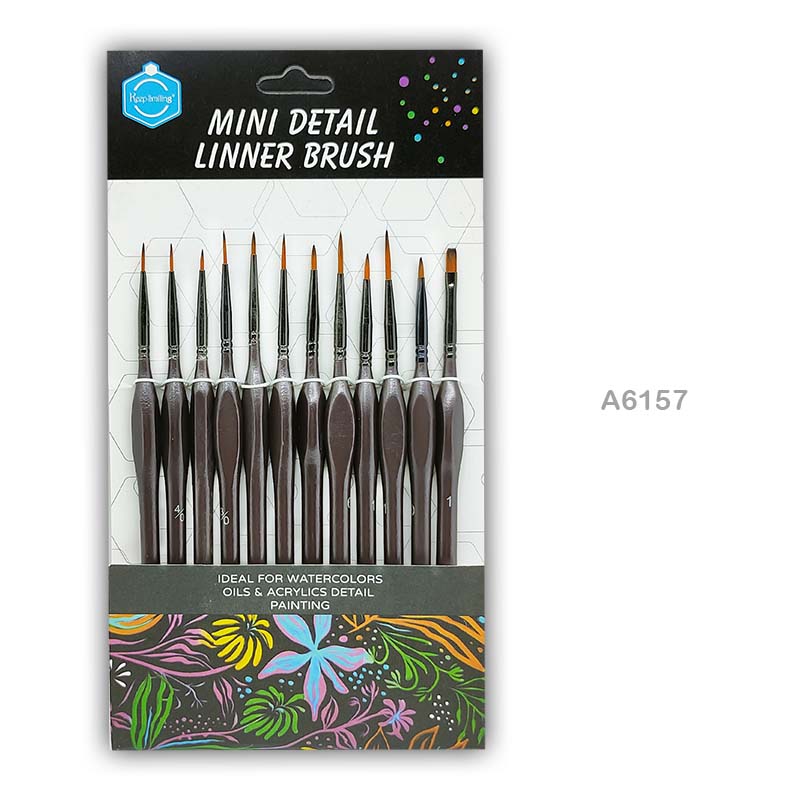 Gift To Love | Paint Brush Ultra Thin | Pcs : 12 Pcs | Code : A6157