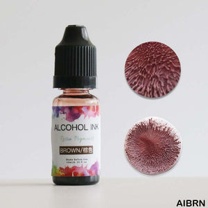 Gift To Love | Alcohol Ink | Color : Brown | Size : 10 Ml | Code : AIBRN