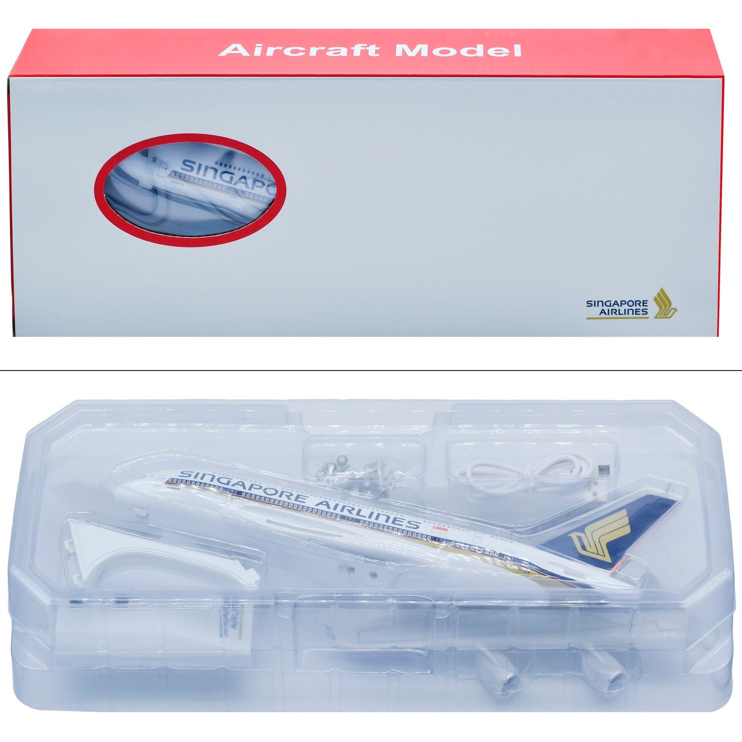 Gift To Love | Aircraft Model Big Singapore Airlines With Sound | Code : AMBSA00