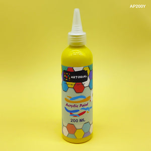 Gift To Love | Acrylic Paint | Color : Yellow | Size : 200 Ml | Code : AP200Y