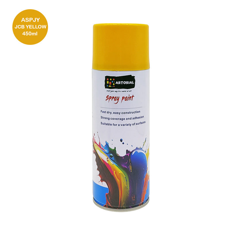 Gift To Love | Spray Paint Jcb Yellow | Color : Jcb Yellow | Pcs : 1 Bottle | Code : ASPJY