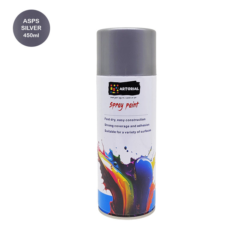 Gift To Love | Spray Paint Silver | Color : Silver | Pcs : 1 Bottle | Code : ASPS