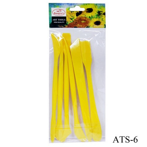 Gift To Love | Craft Art Tools High Quality Plastic 6Pcs | Code : ATS-6