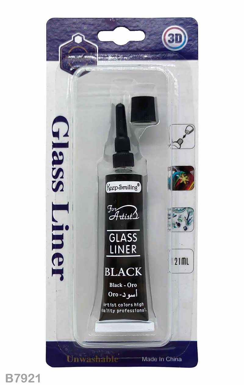 Gift To Love | Glass Liner | Color : Black | Code : B7921