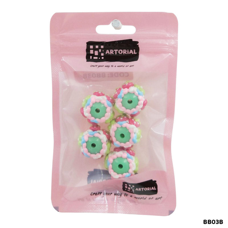 Gift To Love | Fancy Bracelet Beads | Pcs : 5 Pcs | Code : BB03B