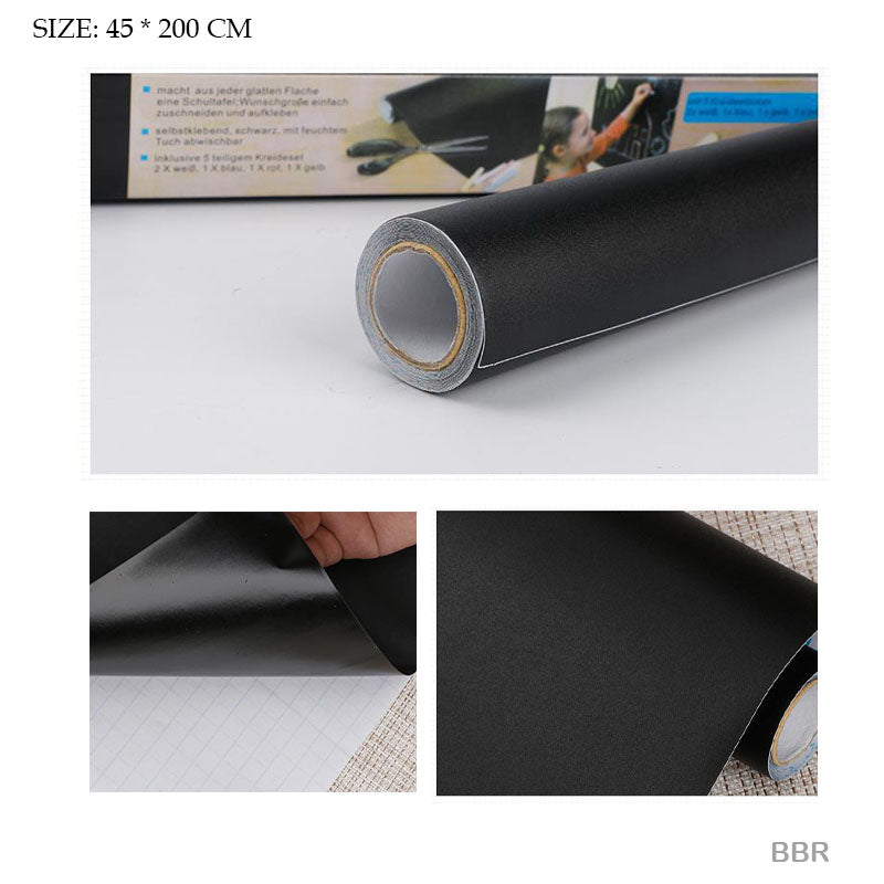 Gift To Love | Black Board Roll | Size : 45 Cm X 200 Cm | Code : BBR