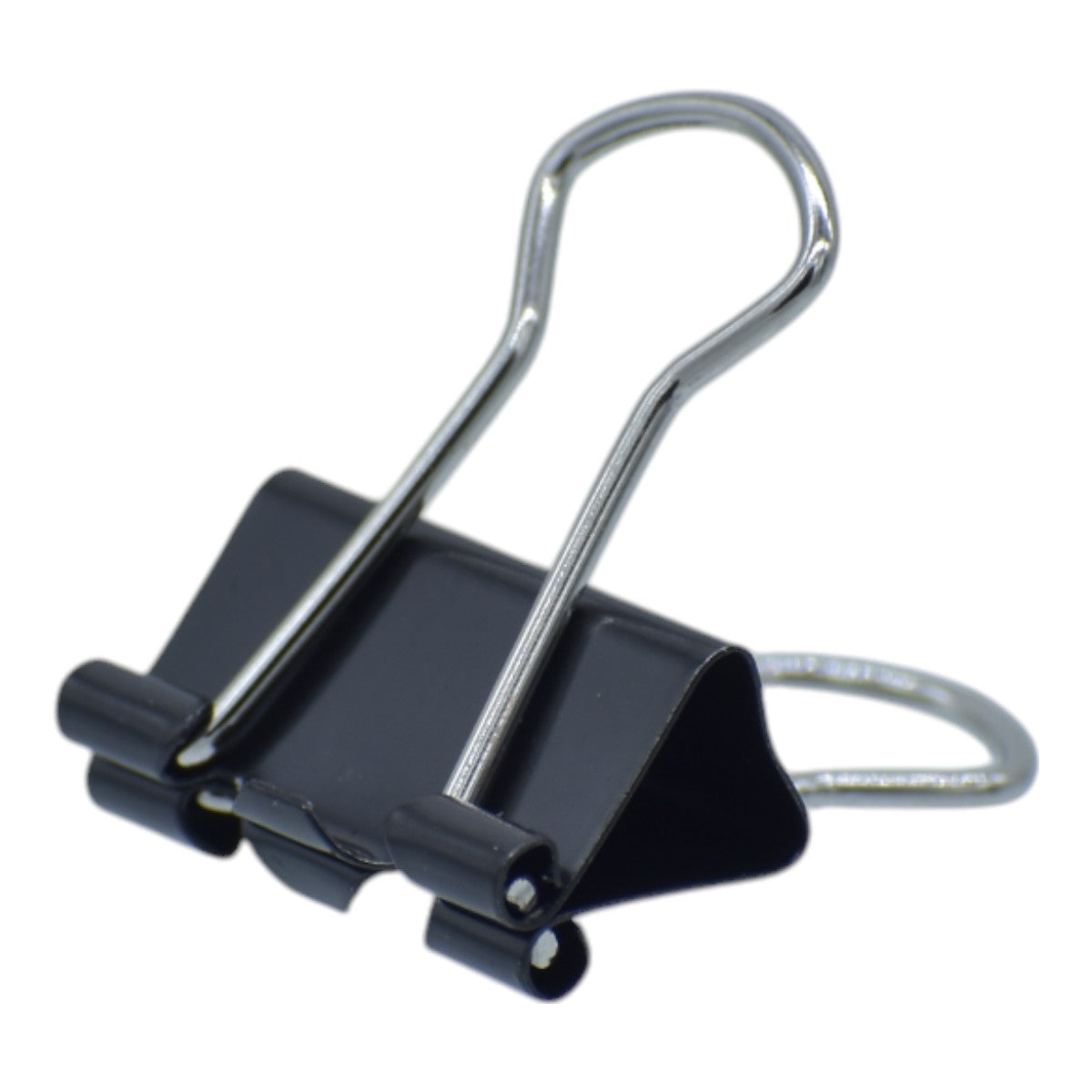 Gift To Love | Binder Clips | Color : Black | Size : 19 Mm | Pcs : 40 Pcs Box | Code : BCBK19MM