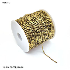 Gift To Love | Chain | Color : Copper | Size : 1.5 Mm X 100 Cm | Code : BSS24C