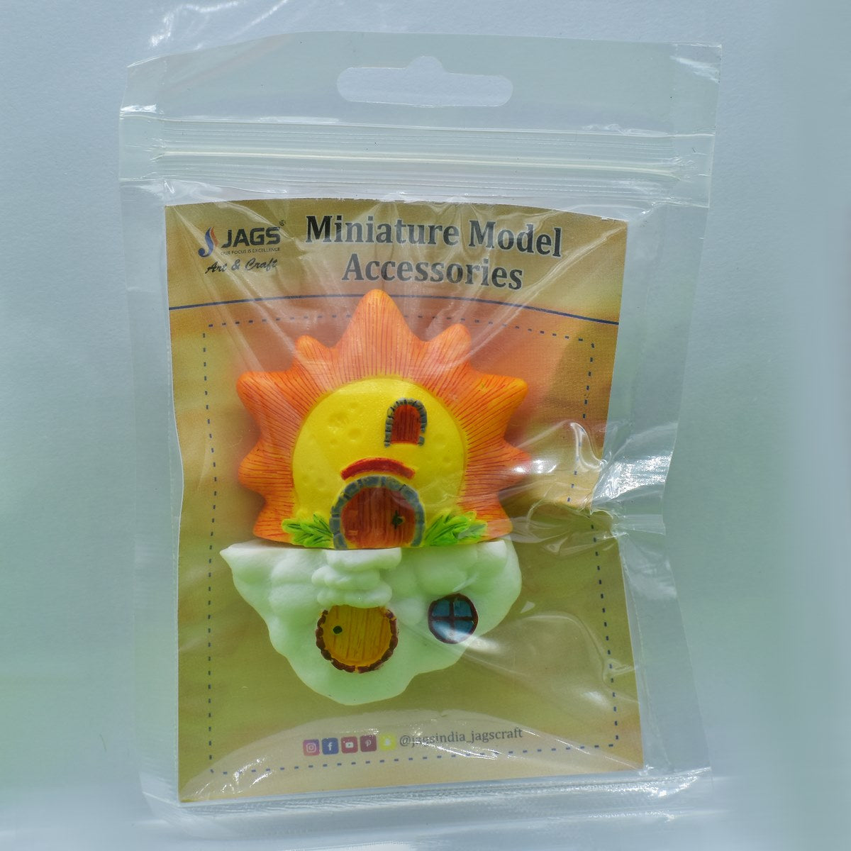Gift To Love | Miniature Model Sun And Cloud | Pcs : 2 Pcs | Code : C0167-B