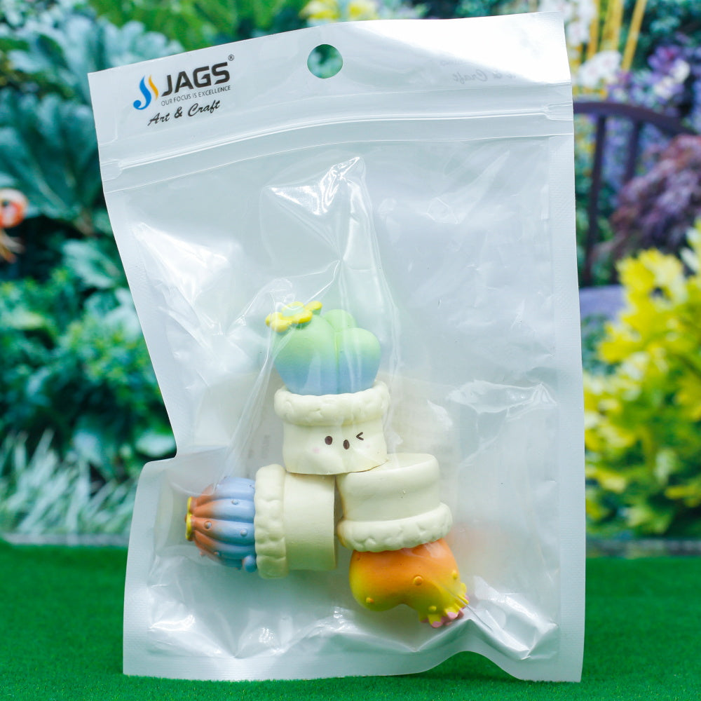 Gift To Love | Miniature Model Cactus Plant | Pcs : 3 Pcs | Code : C1183-A
