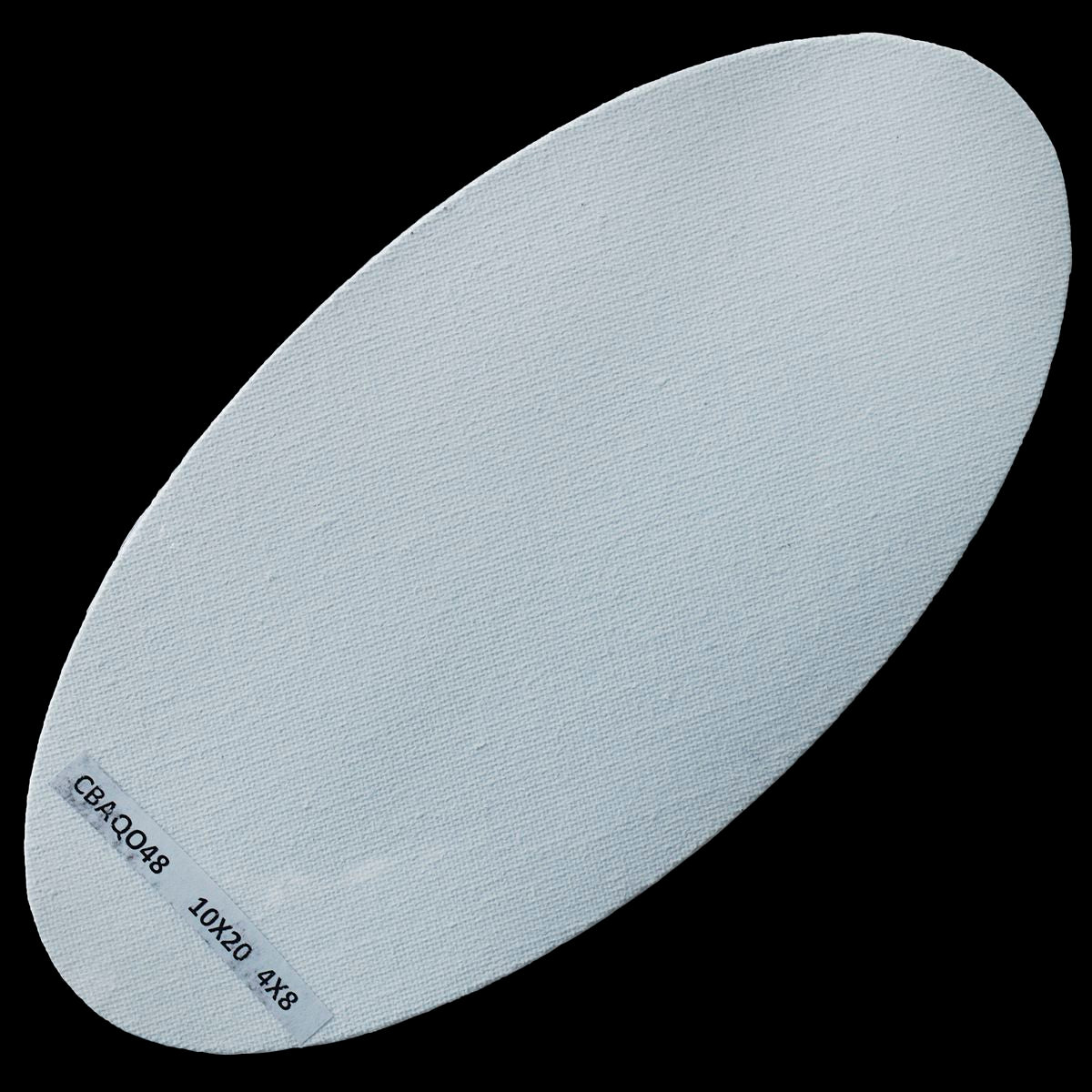 Gift To Love | Canvas Board Artist Quality Oval | Color : White | Size : 4 X 8 Inch | Code : CBAQO48