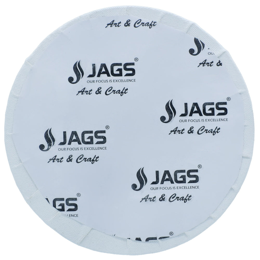 Gift To Love | Canvas Board Round Artist Quality | Color : White | Size : 5 Inch | Code : CBAQR5