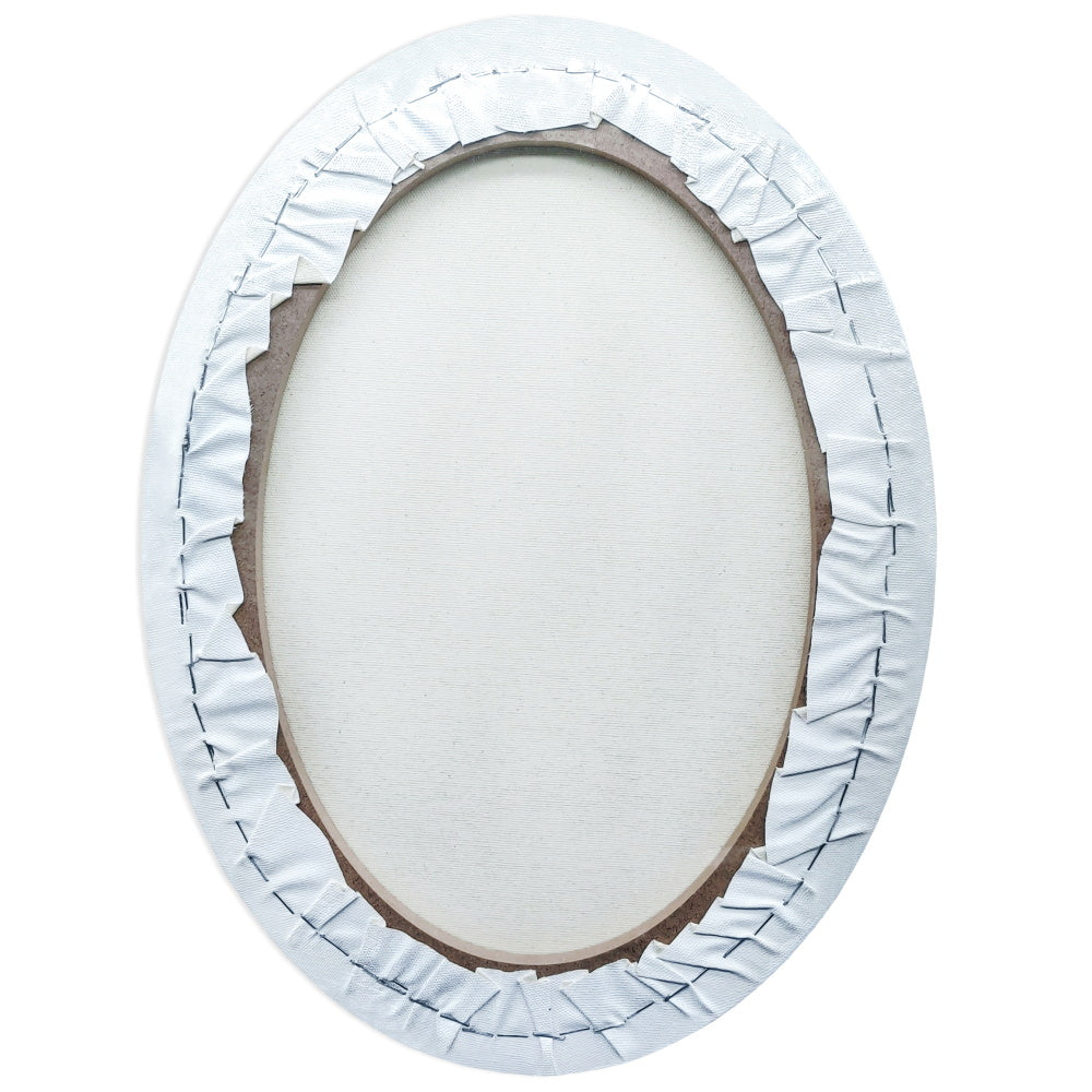 Gift To Love | Canvas Board Stretched Frame Oval | Size : 20 X 24 Inch | Code : CBOL2024