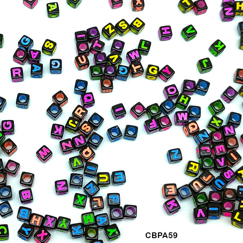 Gift To Love | Craft Beads Plastic | Size : 6 X 6 Mm | Pcs : 500 Gm | Code : CBPA59