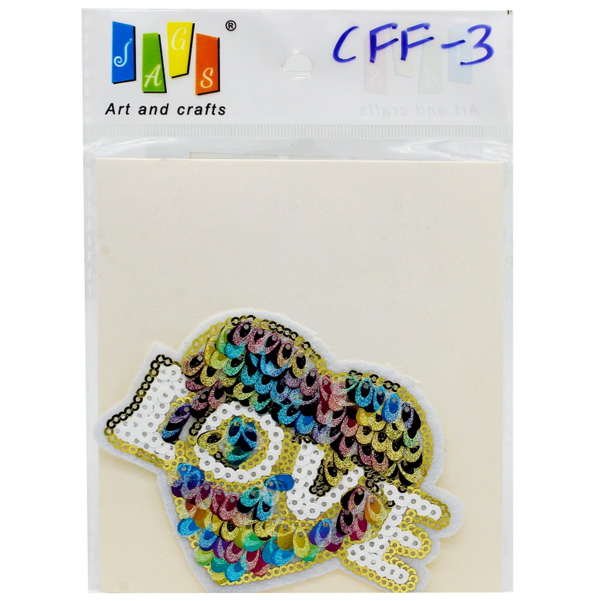 Gift To Love | Craft Sequin Heart Love | Size : Medium | Code : CFF-3