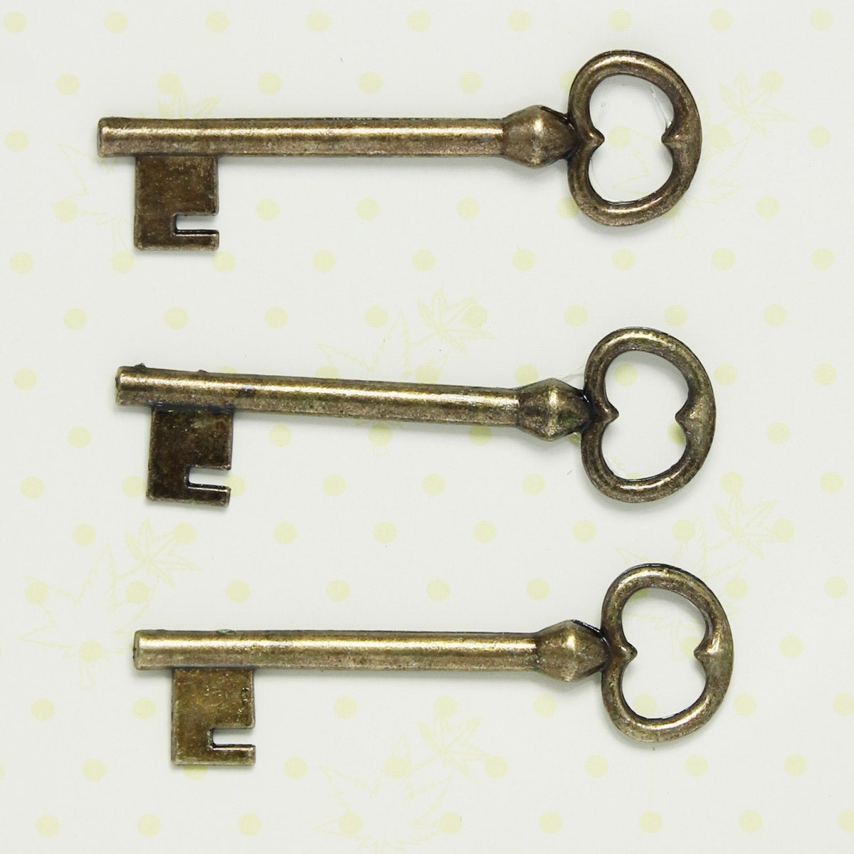 Gift To Love | Craft Metal Charms Key Big | Pcs : 3 Pcs | Code : CMCK02
