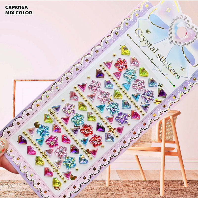 Gift To Love | Crystal Sticker Flower Gem | Code : CXM016A