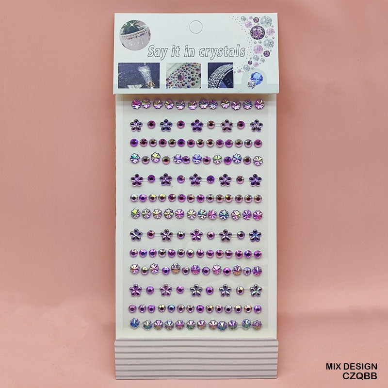 Gift To Love | Flower Stone Sticker | Code : CZQBB