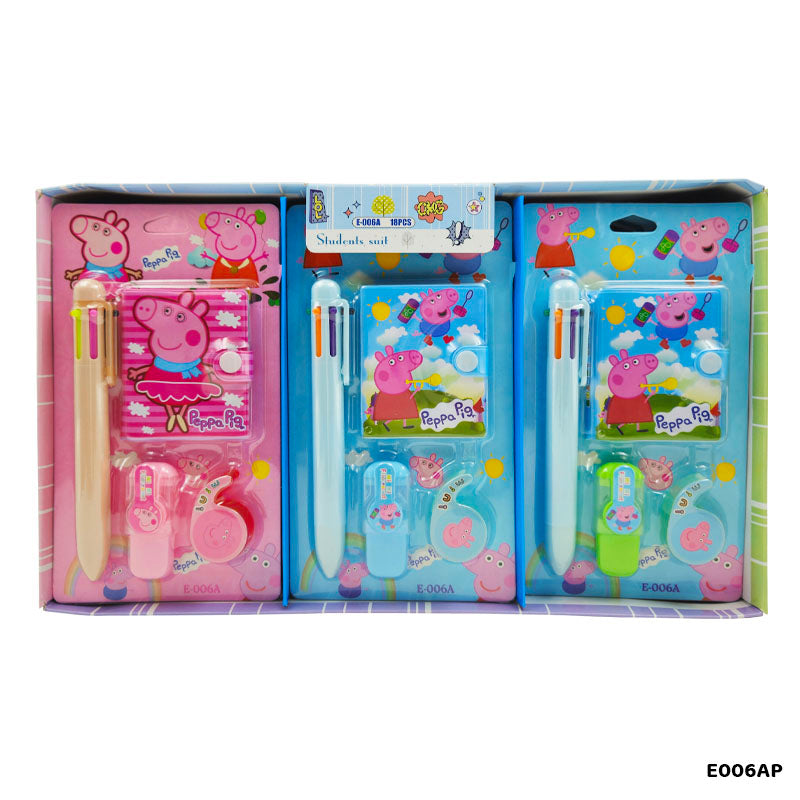 Gift To Love | Peppa Pig Stationery Gift Set | Code : E006AP