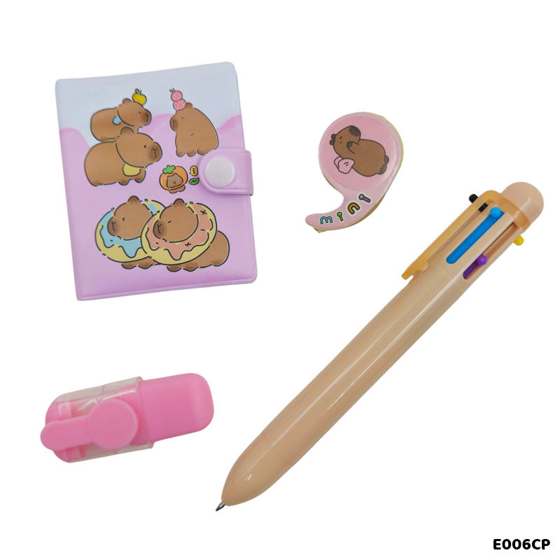 Gift To Love | Capybara Stationery Gift Set | Code : E006CP