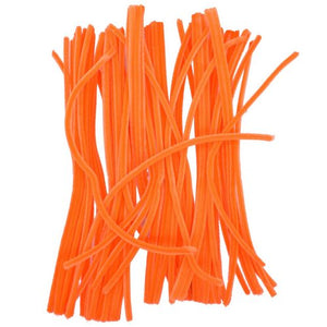 Gift To Love | Jags Pipe Cleaner 100pcs Flouresent Orange 025 | Code : FS-MTFOE